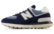 New Balance NB 574 复古休闲 低帮 跑步鞋 男女同款 蓝 / Кроссовки New Balance NB 574 U574LGVC