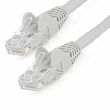 Кабели и разъемы для аудио- и видеотехники жесткий сетевой кабель UTP кат. 6 Startech N6LPATCH10MGR 10 m Белый