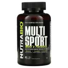 Витаминно-минеральные комплексы nutrabio Labs, MultiSport Men's Formula, 120 Veggie Caps