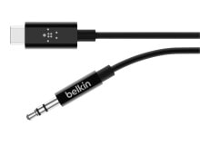 Belkin F7U079BT06-BLK аудио кабель 1,8 m 3,5 мм Черный