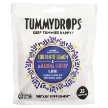 Tummydrops, Органический имбирь, 33 пастилки