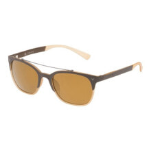 Женские солнцезащитные очки Солнечные очки унисекс вайфареры  Police SPL161537ESG (53 мм) Коричневый (53 мм)