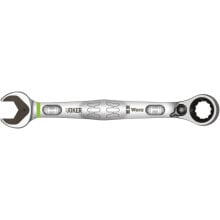 Рожковые, накидные, комбинированные ключи для автомобилей Комбинированный гаечный ключ с реверсной трещоткой Joker Switch Wera 020073 18 мм