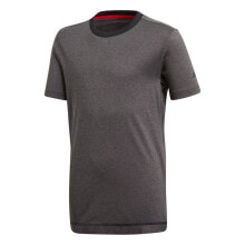 Мужские спортивные футболки Мужская спортивная футболка серая ADIDAS Barricade Short Sleeve T-Shirt