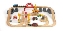 Наборы игрушечных железных дорог, локомотивы и вагоны для мальчиков Brio Стартовый набор "Люкс", 33097