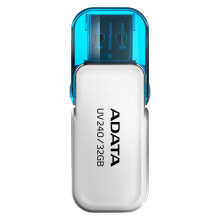 ADATA UV240 USB флеш накопитель 32 GB USB тип-A 2.0 Белый AUV240-32G-RWH