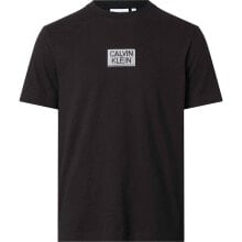CALVIN KLEIN Gloss Stencil Logo Short Sleeve T-Shirt