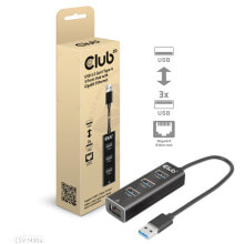 CLUB3D CSV-1430a Проводная USB 3.2 Gen 1 (3.1 Gen 1) Type-A Черный CSV-1430A