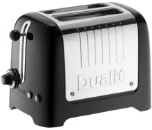 Dualit Lite Gloss 2 Slots Black