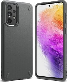 Ringke Ringke Onyx wytrzymałe etui pokrowiec Samsung Galaxy A73 szary