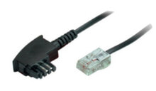 Кабели и разъемы для аудио- и видеотехники shiverpeaks BS70002-10 телефонный кабель 10 m Черный