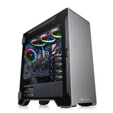 Компьютерные корпуса для игровых ПК thermaltake A500 Midi Tower Черный, Серый CA-1L3-00M9WN-00