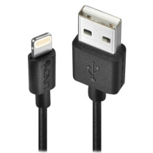 Lindy 31322 USB кабель 3 m 2.0 USB A Черный