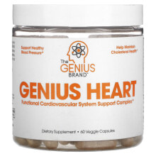 Витамины группы В The Genius Brand, Genius Heart , 60 Veggie Capsules