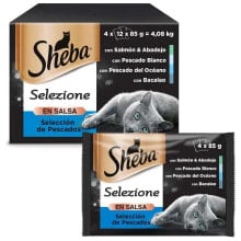 SHEBA Sheba Delicatezze 12x85gr cat fish food 4 units