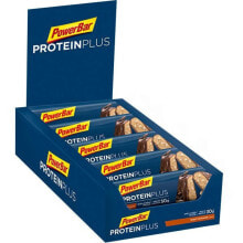 Протеиновые батончики и перекусы pOWERBAR Protein Plus 33% 90g 10 Units Peanut And Chocolate Energy Bars Box