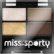 Lidschatten-Quartett - Miss Sporty Studio Colour Quattro Eye Shadow