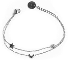 Infinity Silver Fashionable Steel Bracelet