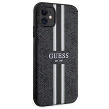 GUESS Guhmn61P4Rpsk iPhone 11XR 4G Printed Stripes phone case