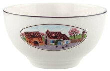 Dishes and salad bowls for serving