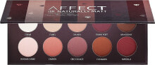 Lidschattenpalette - Affect Cosmetics Naturally Matt Eyeshadow Palette