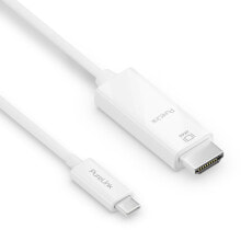 PureLink IS2200-010 - 1 m - USB Type-C - HDMI - Male - Male - Straight