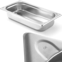 Посуда и емкости для хранения продуктов gN container 1/3 steel Kitchen Line height 65 mm - Hendi 806425