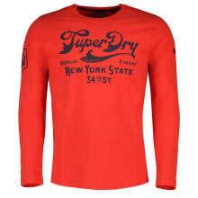 SUPERDRY Script Style Workwear Long Sleeve T-Shirt