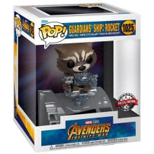 FUNKO POP Deluxe Marvel Guardians Ship Rocket Exclusive Figure