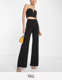 Купить женские брюки Vesper Tall: Vesper Tall wide leg trouser contrast in black