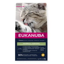 EUKANUBA Hairball control chicken cat food 2 kg