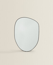 Small irregular wall mirror