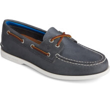 Купить синие мужские кроссовки Sperry: [STS22196] Mens Sperry A/O 2-EYE PLUSHWAVE