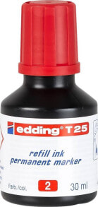 Edding Tusz do mark.perm.30ml czerwony T25/002 EDING