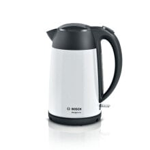 Kettle BOSCH TWK3P421 White Black Stainless steel 2400 W 1,7 L