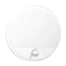 MATEL Round led wall light sensor IP54 cool 16W