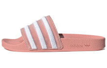 adidas originals Adilette Slides 休闲运动拖鞋 女款 粉色 / Спортивные тапочки Adidas originals Adilette Slides GX3372