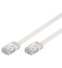 Кабели и разъемы для аудио- и видеотехники goobay 2m RJ-45 Cat6 Cable сетевой кабель Белый 95152