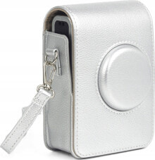 Купить сумки, кейсы, чехлы для фототехники LoveInstant: Pokrowiec LoveInstant Etui Pokrowiec Futerał Case Osłona Torba Do Fujifilm Fuji Instax Mini Evo / Srebrny