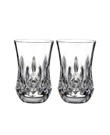 Waterford connoisseur Lismore Flared Tumbler 5 oz, Set of 2