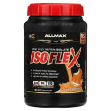 ALLMAX, Isoflex, 100% Pure Whey Protein Isolate, Vanilla, 5 lbs (2.27 kg)