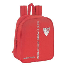 Школьные рюкзаки и ранцы повседневный рюкзак для мальчиков Sevilla Futbol Club красный цвет, 10 л