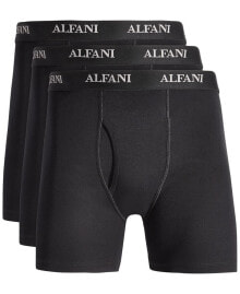 Купить мужские трусы Alfani: Трусики-боксеры для мужчин Alfani Regular-Fit Solid, набор из 4 шт, созданные для Macy's.