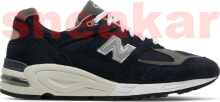 [M990NB2] Mens New Balance 990V2 'NAVY GREY'