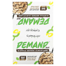 Controlled Labs, Demand Bar, Chocolate Chip, Peanut Butter Cookie Dough, 12 Bars, 2.12 oz (60 g) Each