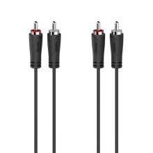 HAMA 2x M/M 1.5 m RCA Cable