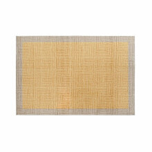 Carpet DKD Home Decor Yellow Light brown (120 x 180 x 0,7 cm)