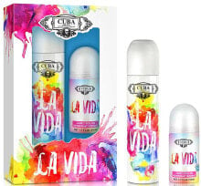 Cuba La Vida For Women - Duftset (Eau de Parfum 100ml + Deo Roll-on 50ml)