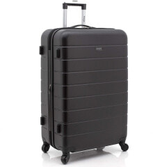 Мужской чемодан пластиковый серый Wrangler Smart Luggage Set with Cup Holder and USB Port, Navy Blue, 20-Inch Carry-On
