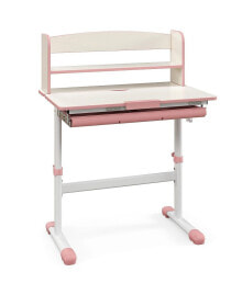 Slickblue height Adjustable Kids Study Desk with Tilt Desktop